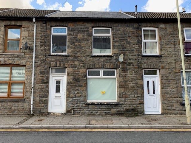 3 bed terraced house for sale in 136 Miskin Road, Tonypandy CF40, £58,000