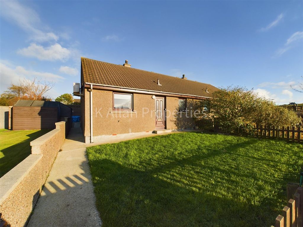 1 bed semi-detached bungalow for sale in Otterswick, St. Ola, Kirkwall KW15, £120,000