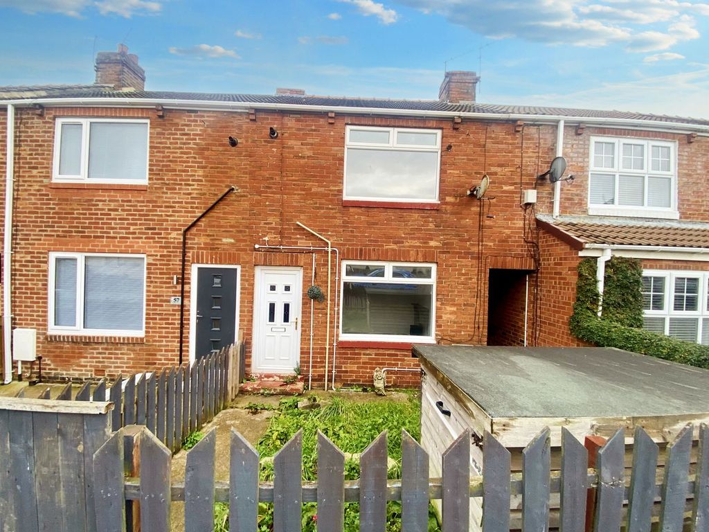 2 bed terraced house for sale in Hardwick Street, Blackhall Colliery, Hartlepool TS27, £69,950