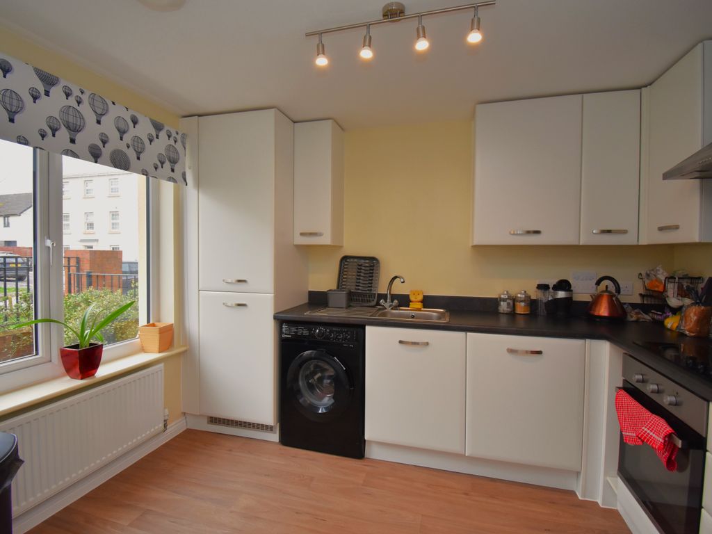 2 bed terraced house for sale in Yonder Acre Way, Cranbrook, Exeter EX5, £96,000