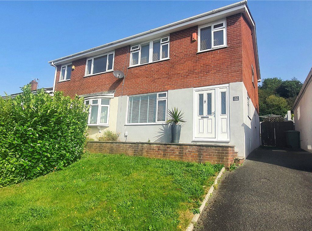 3 bed semi-detached house for sale in Cranfield, Plymouth PL7, £300,000