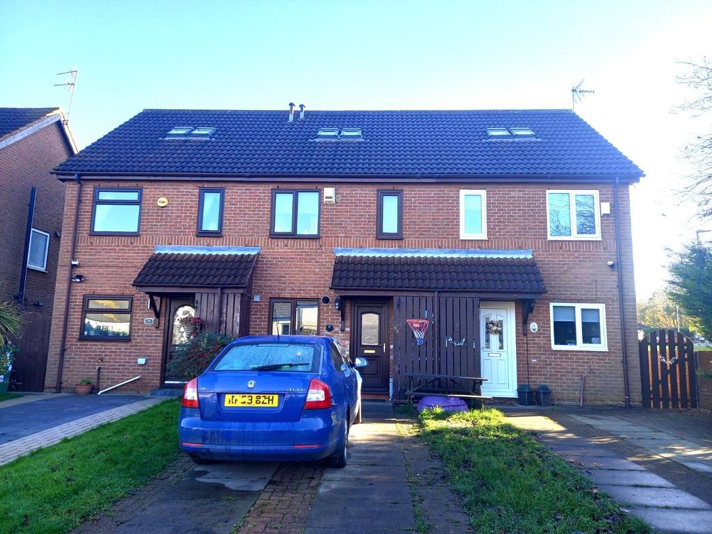3 bed terraced house for sale in Harwood Court, Trimdon Grange, County Durham TS29, £99,950