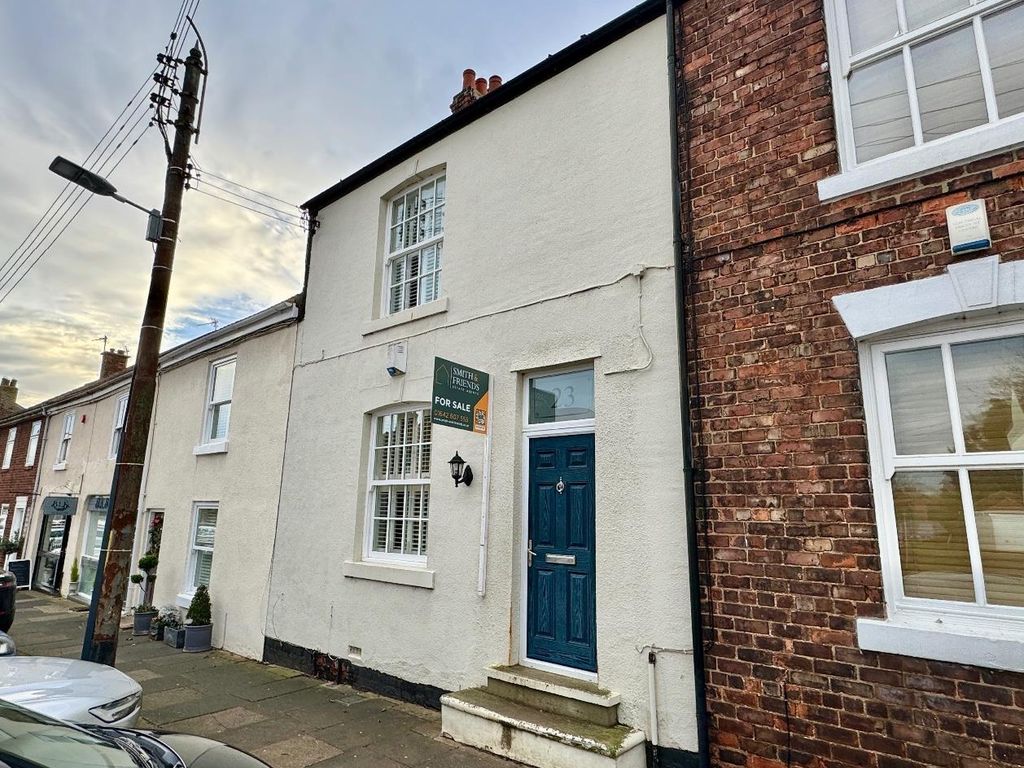 2 bed terraced house for sale in High Street, Wolviston, Billingham TS22, £170,000