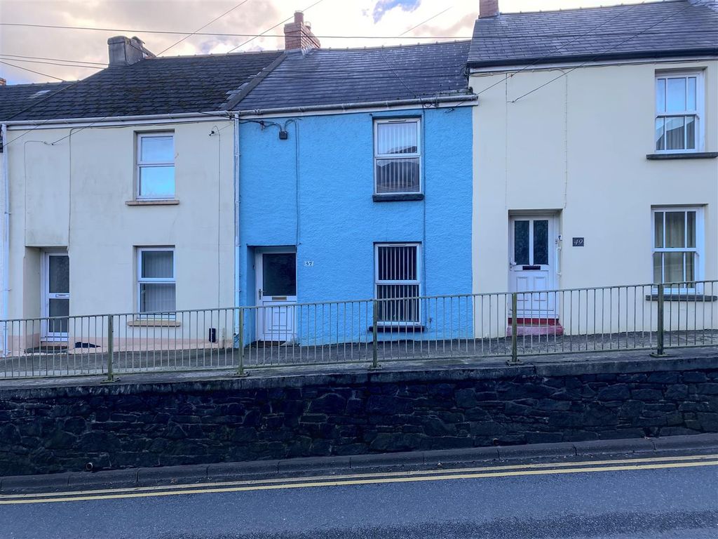 2 bed terraced house for sale in City Road, Haverfordwest SA61, £105,000