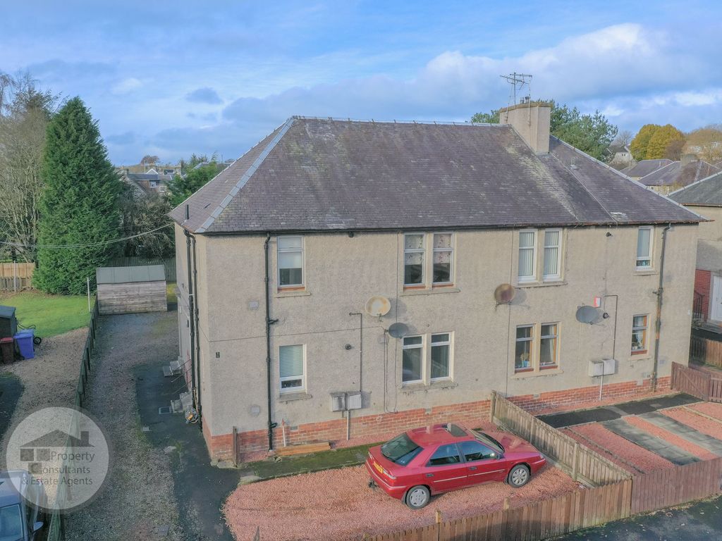 2 bed flat for sale in Reed Street, Strathaven ML10, £85,000