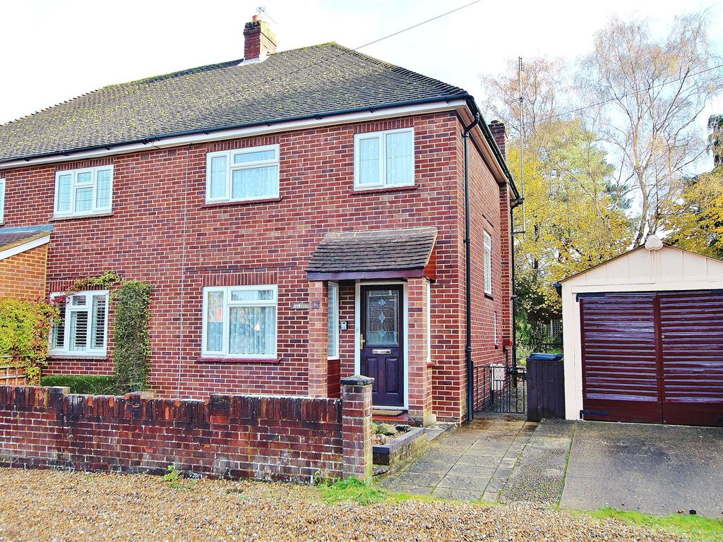 3 bed semi-detached house for sale in Brookwood, Woking, Surrey GU24, £489,950