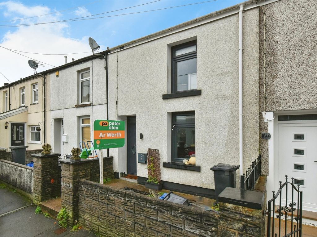 2 bed terraced house for sale in Mary Street, Merthyr Tydfil CF47, £125,000