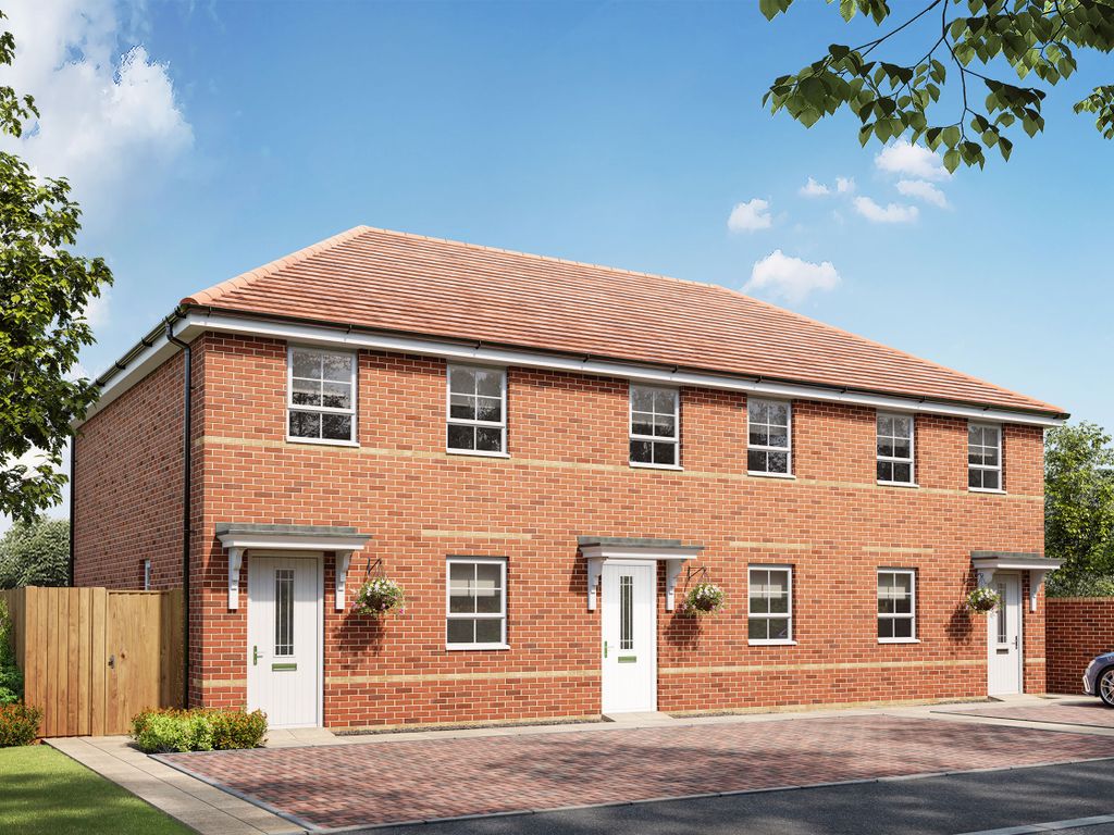 New home, 2 bed end terrace house for sale in "Holywell" at Heath Road, Whitchurch SY13, £229,995