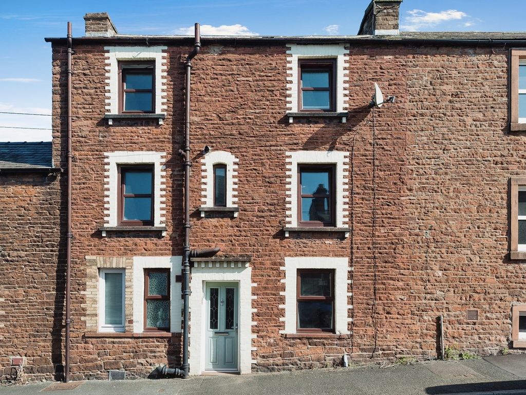3 bed terraced house for sale in Brougham Street, Penrith CA11, £185,000