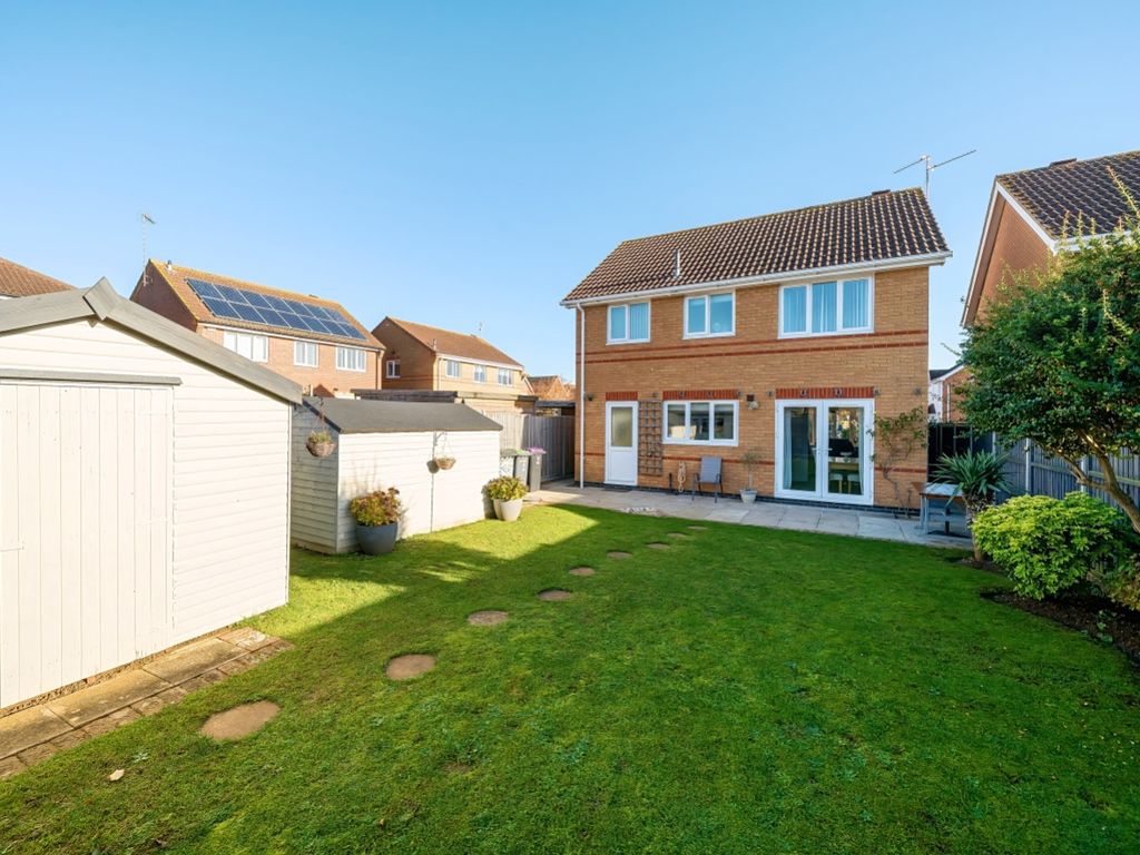 3 bed detached house for sale in Edwin Close, Quarrington, Sleaford, Lincolnshire NG34, £279,950