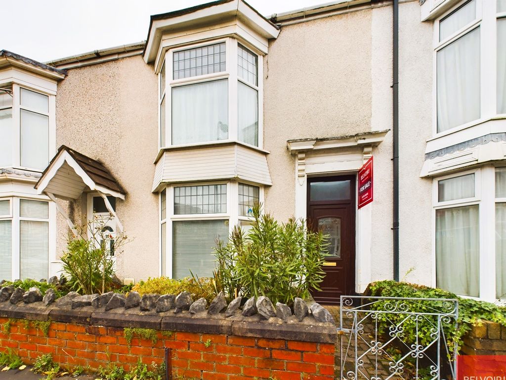 3 bed terraced house for sale in Alexandra Terrace, Brynmill, Swansea SA2, £179,000