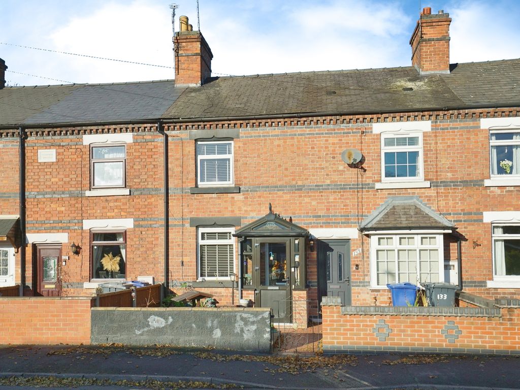 2 bed terraced house for sale in Main Street, Branston, Burton-On-Trent DE14, £184,950