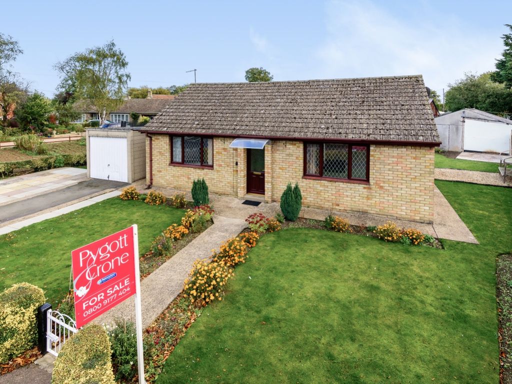 2 bed detached bungalow for sale in Church Lane, Anwick, Sleaford, Lincolnshire NG34, £185,000