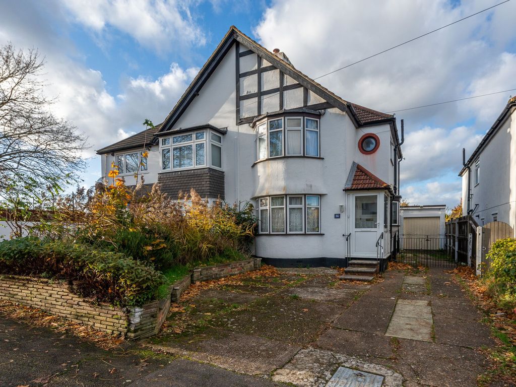 3 bed semi-detached house for sale in Church Drive, West Wickham BR4, £550,000