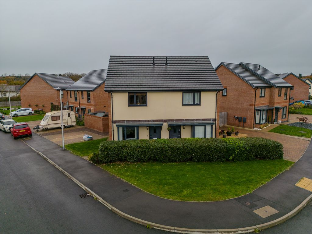 2 bed semi-detached house for sale in Caerwent Close, Dinas Powys CF64, £260,000