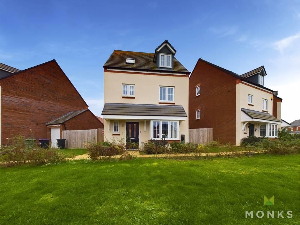 4 bed detached house for sale in Morant View, Bowbrook, Shrewsbury SY5, £350,000