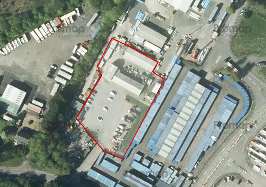 Industrial to let in Newlands Road Unit & Yard, Newlands Road, Wentloog, Cardiff CF3, £65,000 pa
