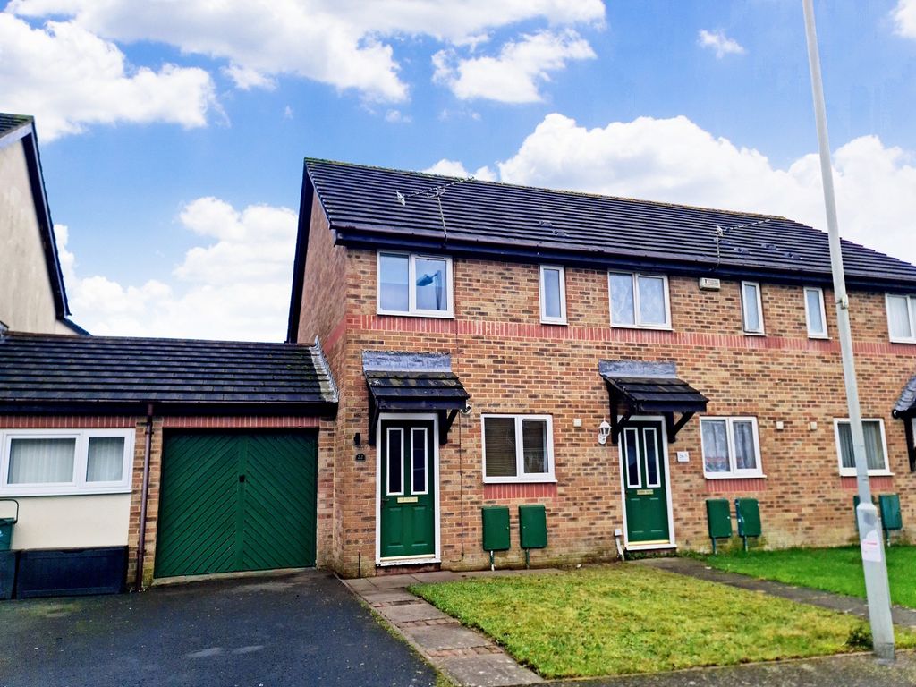 2 bed semi-detached house for sale in Templeton Way, Penlan, Swansea, City And County Of Swansea. SA5, £144,950