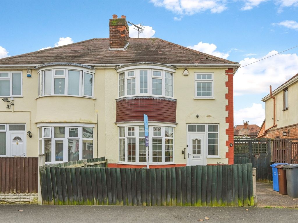 3 bed semi-detached house for sale in Brackens Avenue, Alvaston, Derby DE24, £175,000