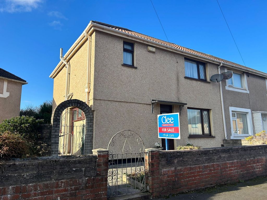 3 bed semi-detached house for sale in Pier Close, Port Talbot, Neath Port Talbot. SA12, £145,000