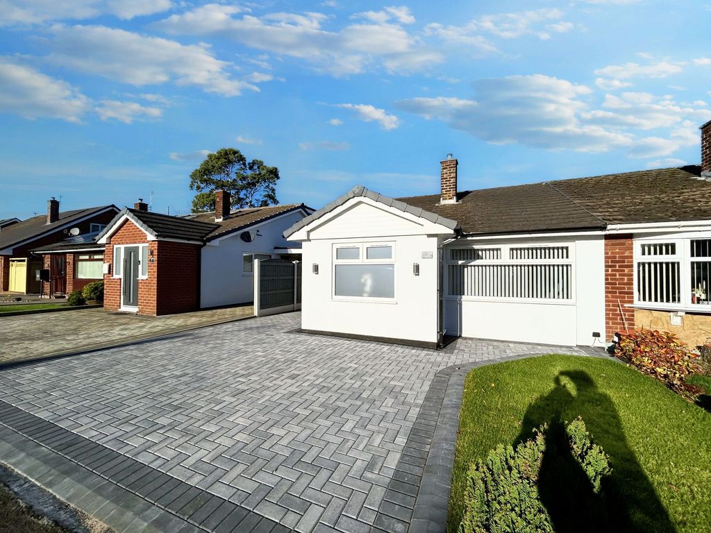 2 bed semi-detached bungalow for sale in Abbeydale, Burscough L40, £220,000