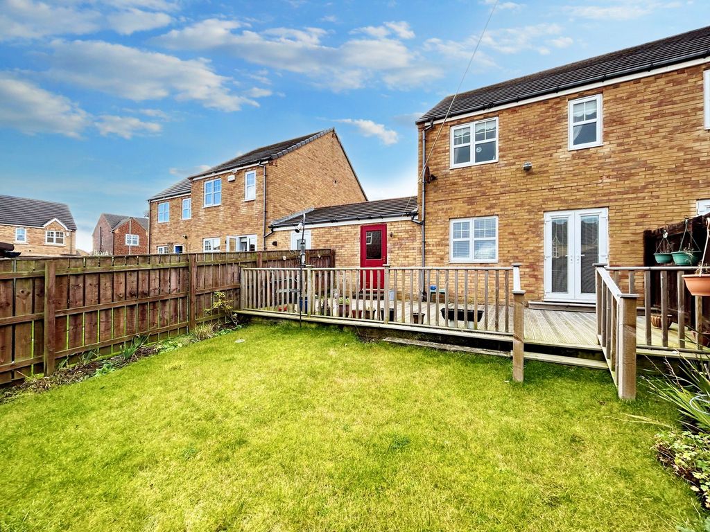 3 bed semi-detached house for sale in Stoneycroft Way, Seaham SR7, £199,950