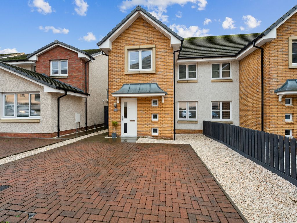 3 bed semi-detached house for sale in Drummore Court, Alva, Clackmannanshire FK12, £199,000