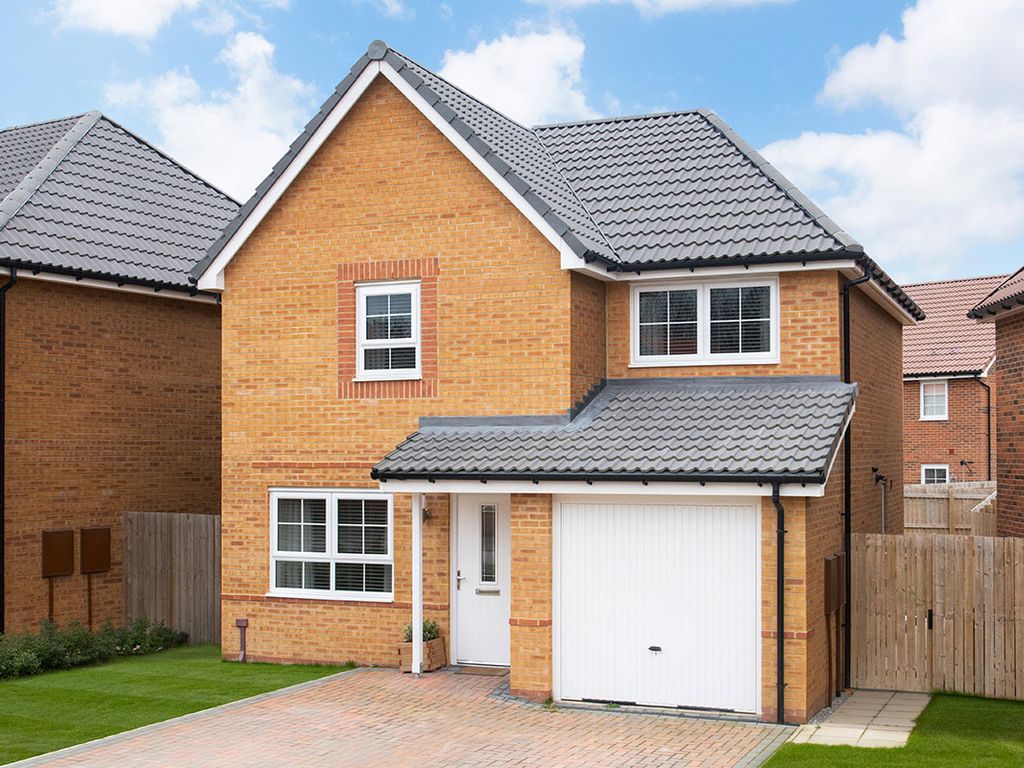 New home, 3 bed detached house for sale in "Denby" at St. Michaels Avenue, New Hartley, Whitley Bay NE25, £295,995