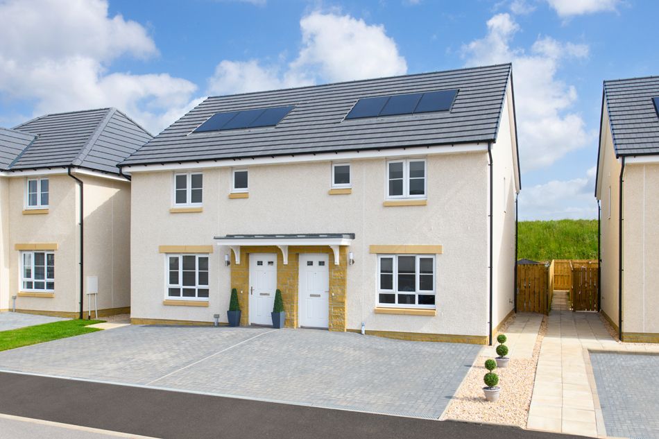New home, 3 bed terraced house for sale in "Cupar" at West Calder EH55, £250,995