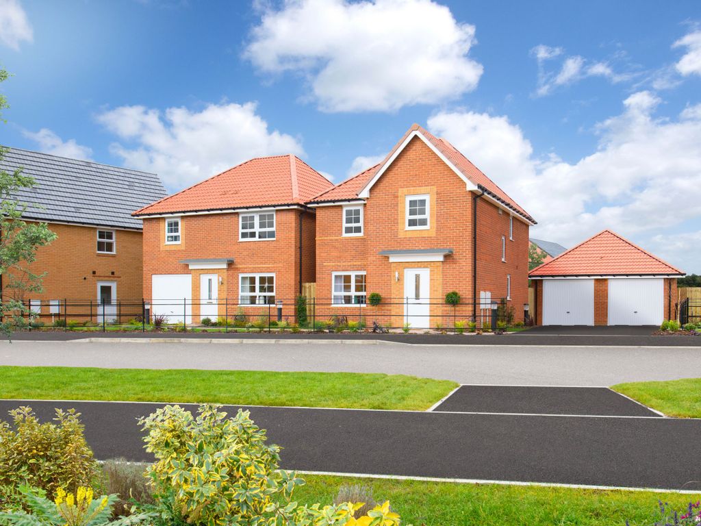 New home, 4 bed detached house for sale in "Windermere" at Jenny Brough Lane, Hessle HU13, £320,000