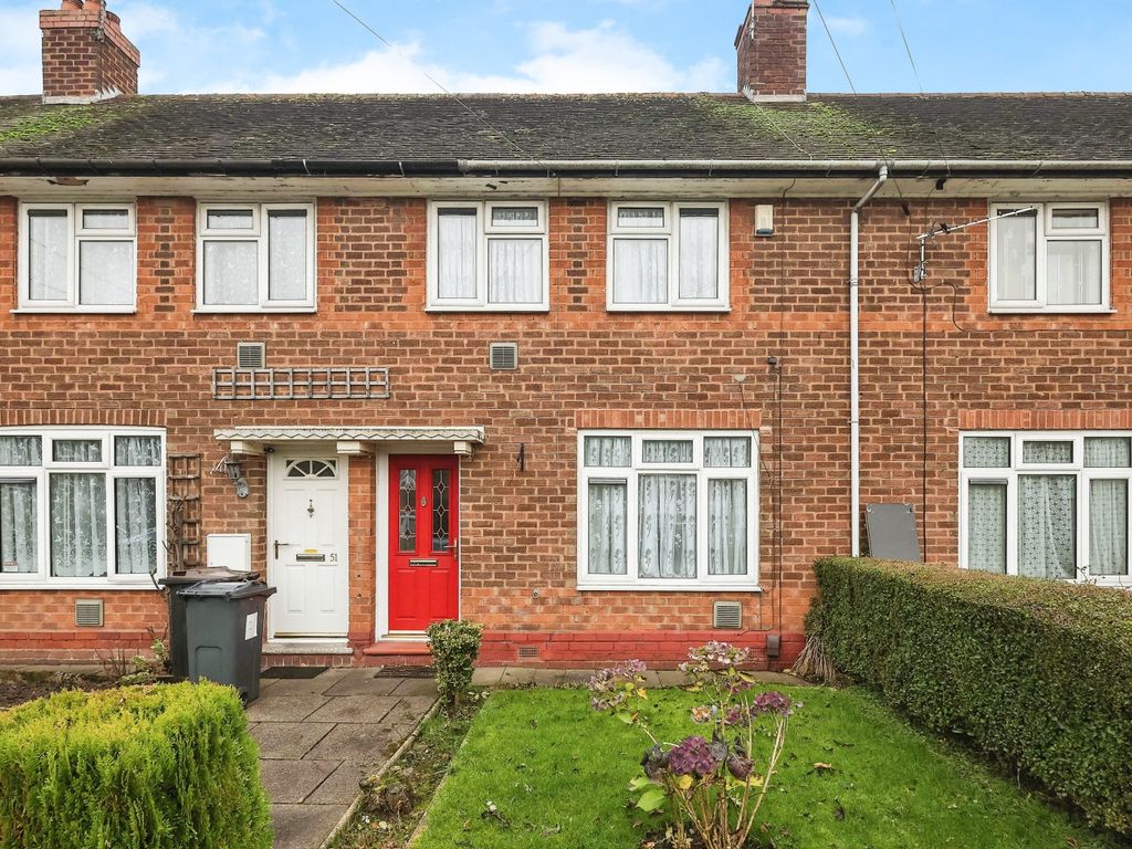 2 bed terraced house for sale in Bushbury Road, Birmingham, West Midlands B33, £185,000