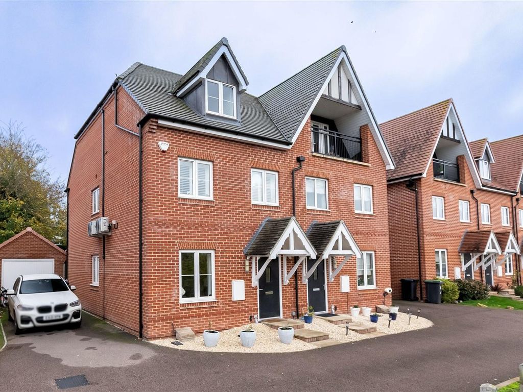 4 bed semi-detached house for sale in Bansons Mews, High Street, Ongar CM5, £650,000
