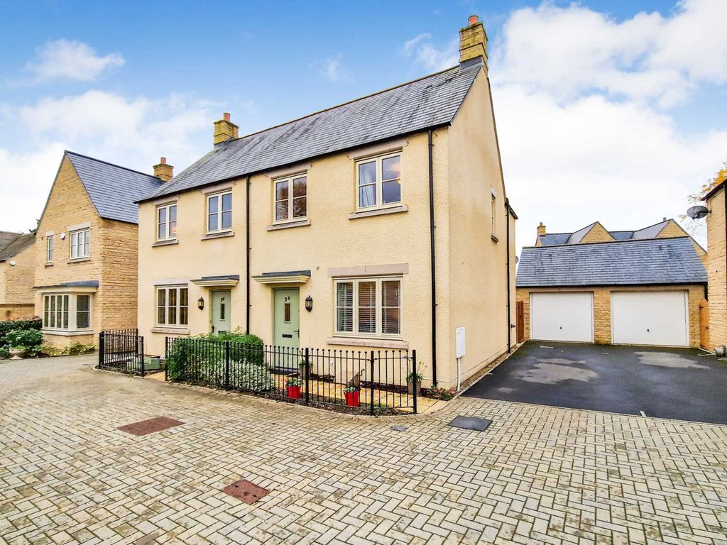 3 bed semi-detached house for sale in Mallard Crescent, Bourton On The Water GL54, £395,000
