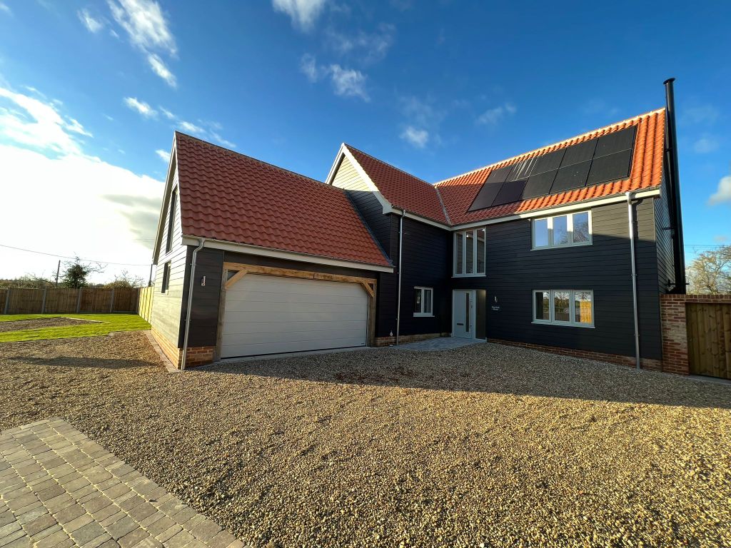 New home, 5 bed detached house for sale in Smallworth, Garboldisham, Near Diss IP22, £775,000