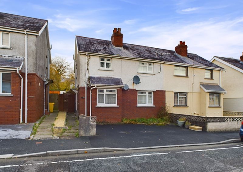 3 bed semi-detached house for sale in Cadifor Street, Carmarthen SA31, £120,000