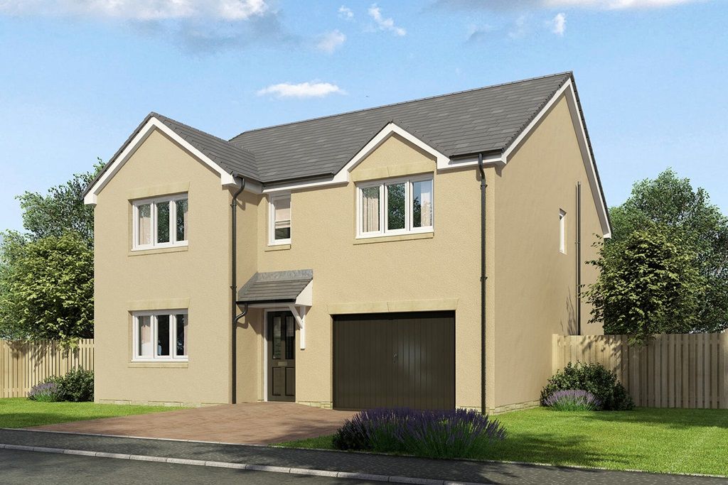 New home, 4 bed detached house for sale in "The Stewart - Plot 171" at Wallace Crescent, Roslin EH25, £474,000