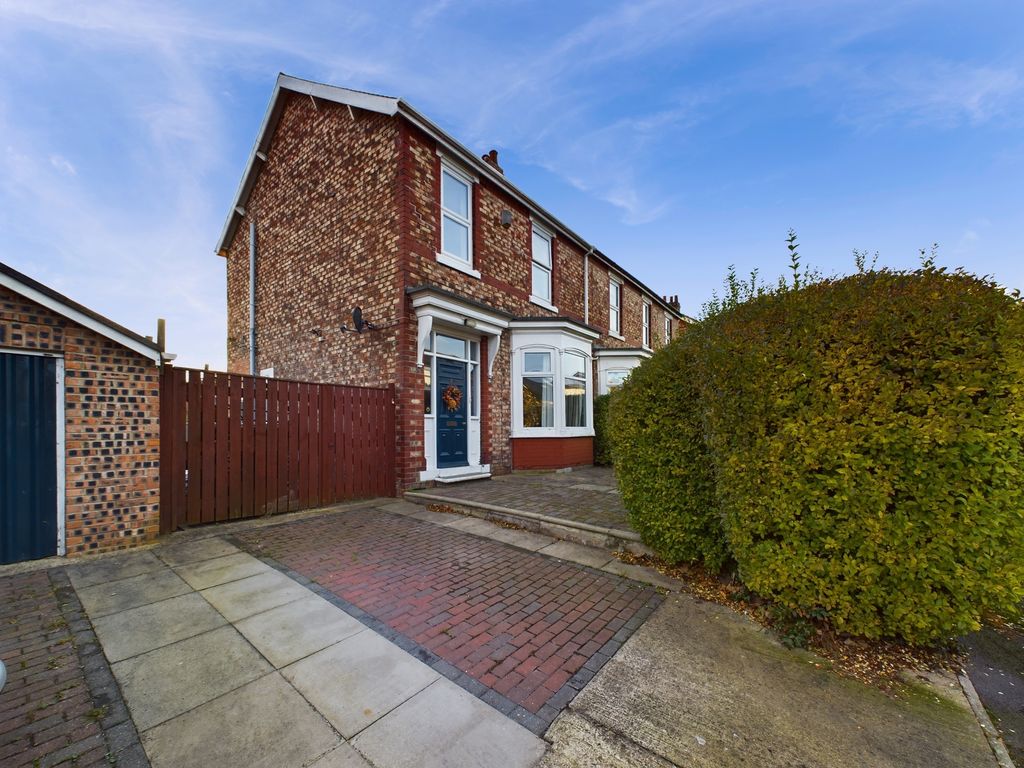 3 bed semi-detached house for sale in Weardale Place, Stockton-On-Tees TS18, £230,000