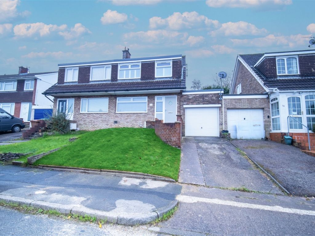 3 bed semi-detached house for sale in Tyla Glas, Caerphilly CF83, £280,000