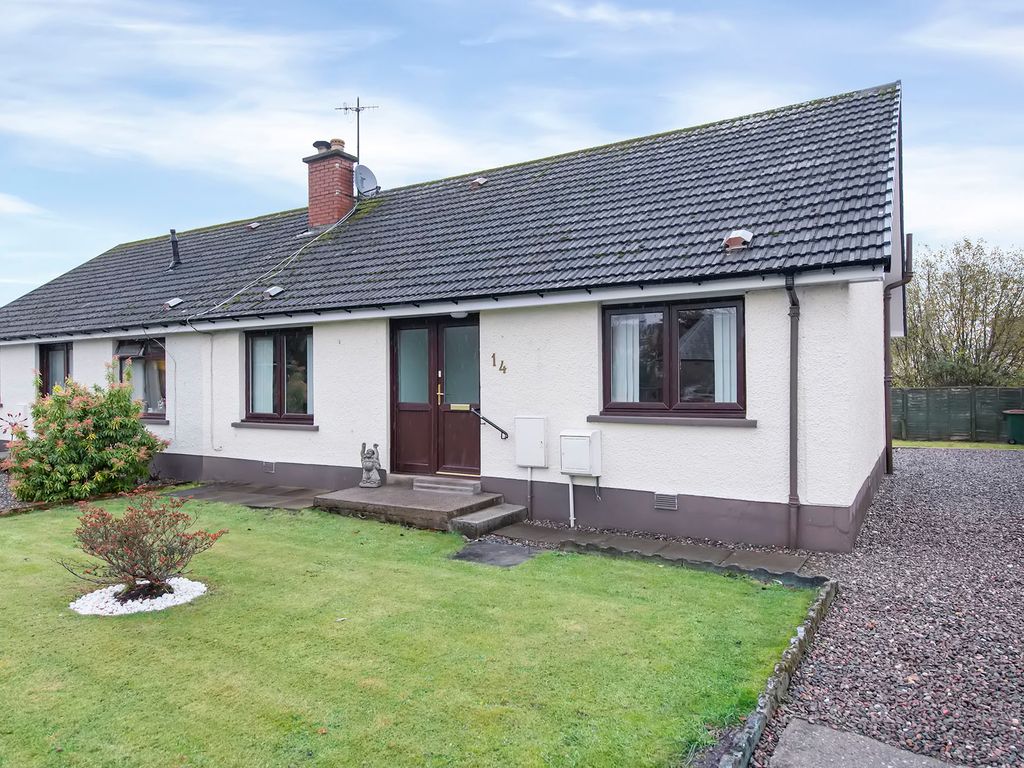 2 bed semi-detached bungalow for sale in Dukes Road, Comrie, Comrie PH6, £145,000