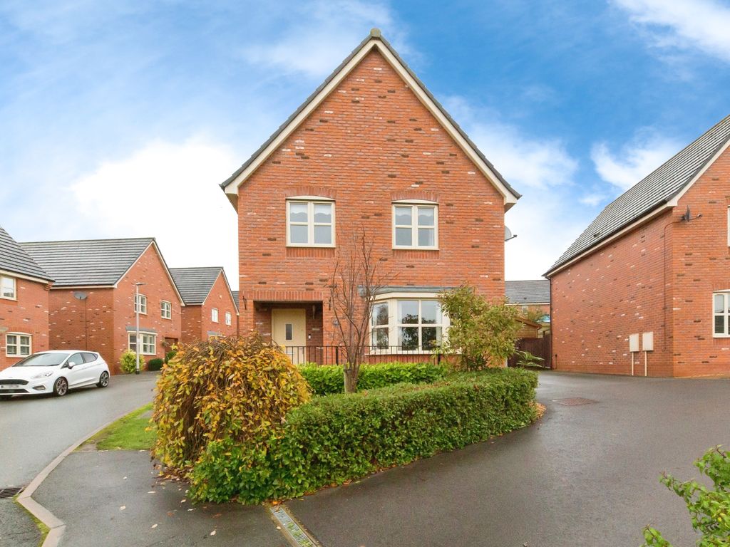 4 bed detached house for sale in Sweet Briar Court, Astbury, Congleton, Cheshire CW12, £440,000
