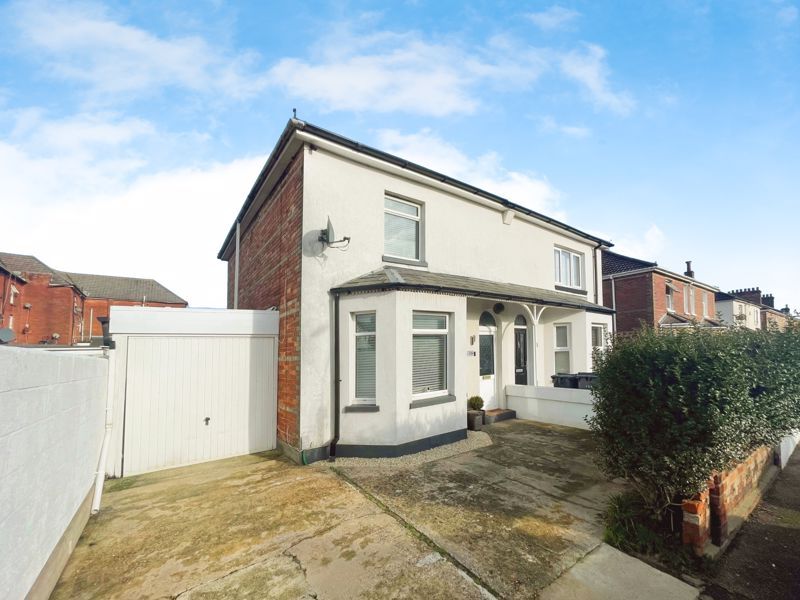 3 bed semi-detached house for sale in Malmesbury Park Road, Bournemouth BH8, £370,000