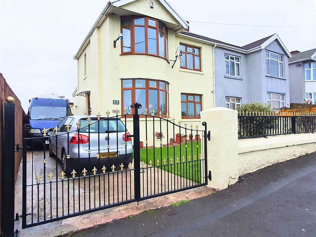 3 bed semi-detached house for sale in Brynglas Terrace, Pyle, Bridgend CF33, £310,000