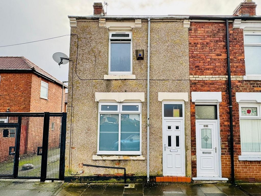 2 bed terraced house for sale in Bright Street, Hartlepool TS26, £65,000
