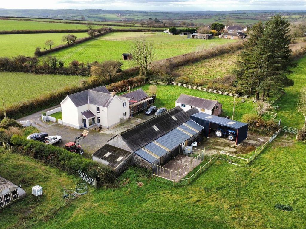 3 bed farm for sale in Blaenwaun, Whitland SA34, £620,000