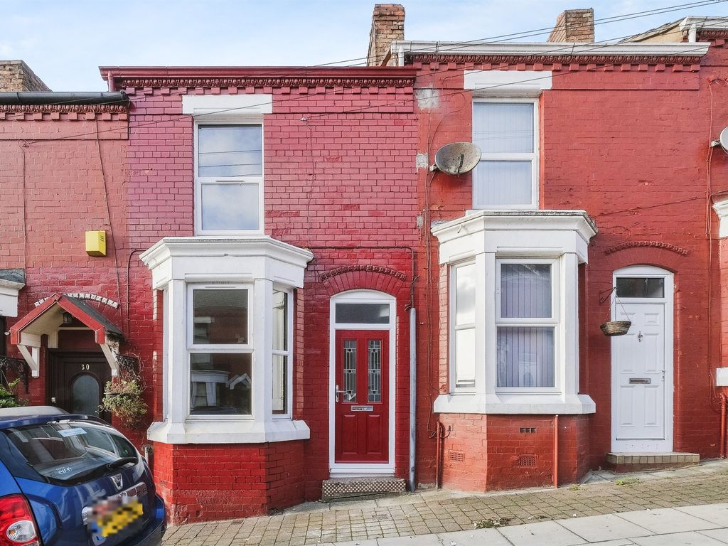 2 bed terraced house for sale in Draycott Street, Liverpool L8, £150,000