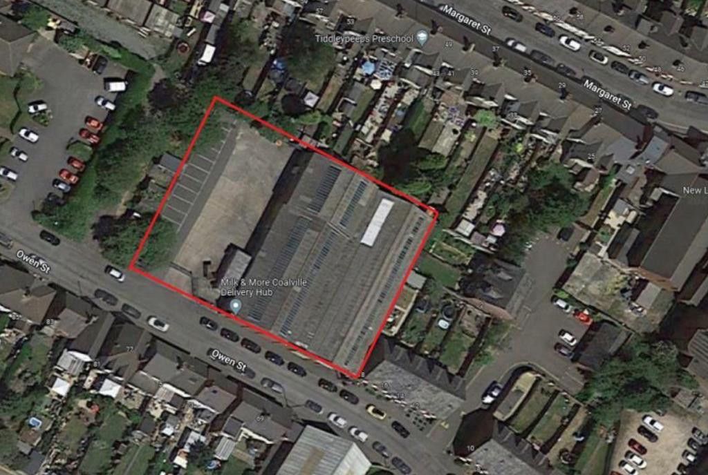 Warehouse to let in Owen Street, Coalville, Leicestershire LE67, £109,992 pa