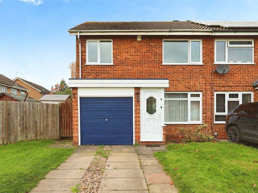 3 bed semi-detached house for sale in Harbury Close, Walmley, Sutton Coldfield B76, £300,000