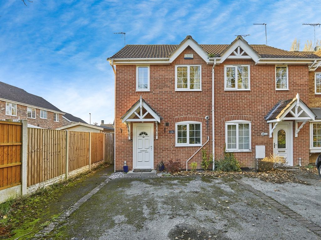 2 bed semi-detached house for sale in Frampton Gardens, Littleover, Derby DE23, £200,000