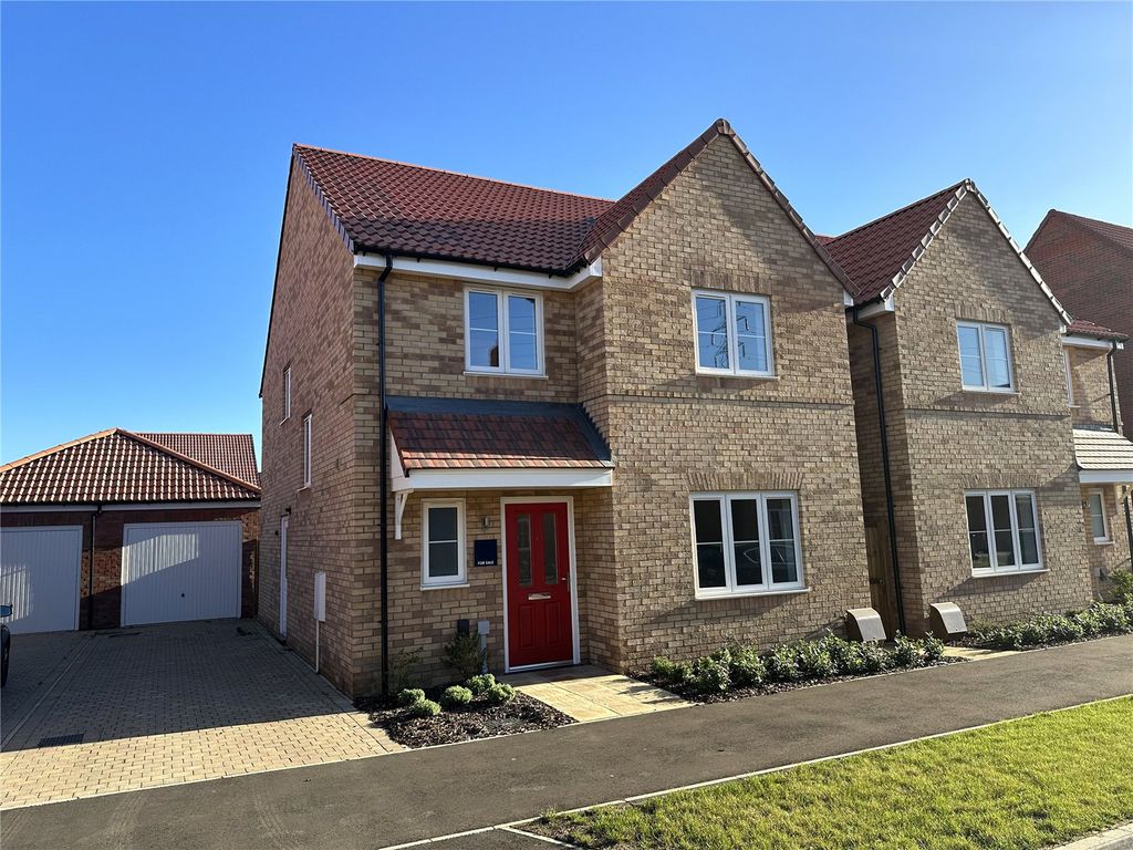 New home, 4 bed detached house for sale in Sorrel Grove, Cringleford, Norwich, Norfolk NR4, £439,950