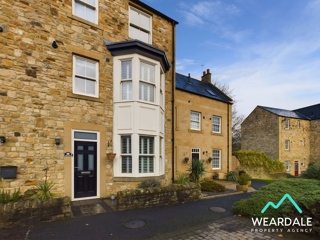 4 bed terraced house for sale in St. Annes Drive, Wolsingham DL13, £310,000